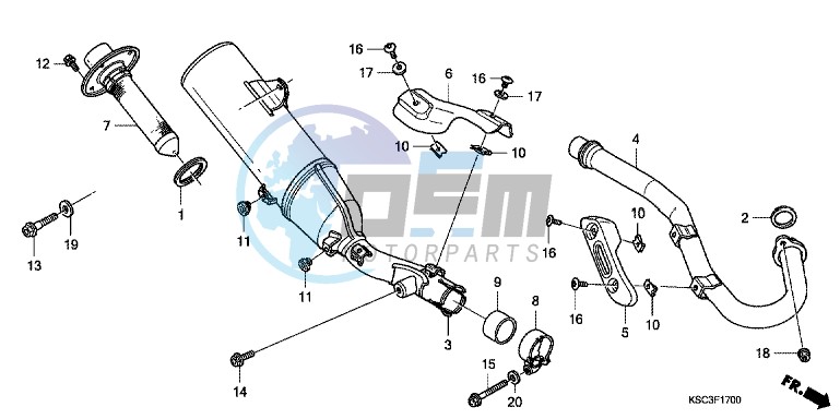 EXHAUST MUFFLER