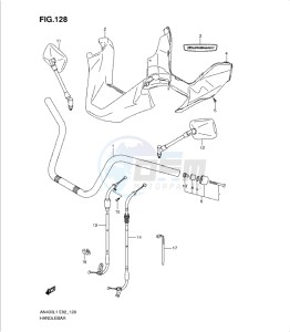 AN400Z drawing HANDLEBAR (AN400ZAL1 E19)