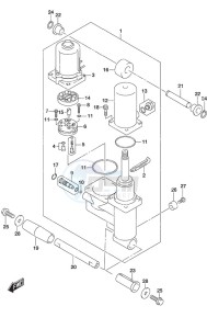 DF 40A drawing Trim Cylinder