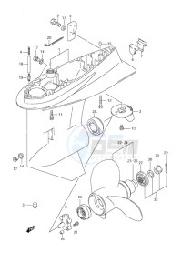 DF 60 drawing Gear Case