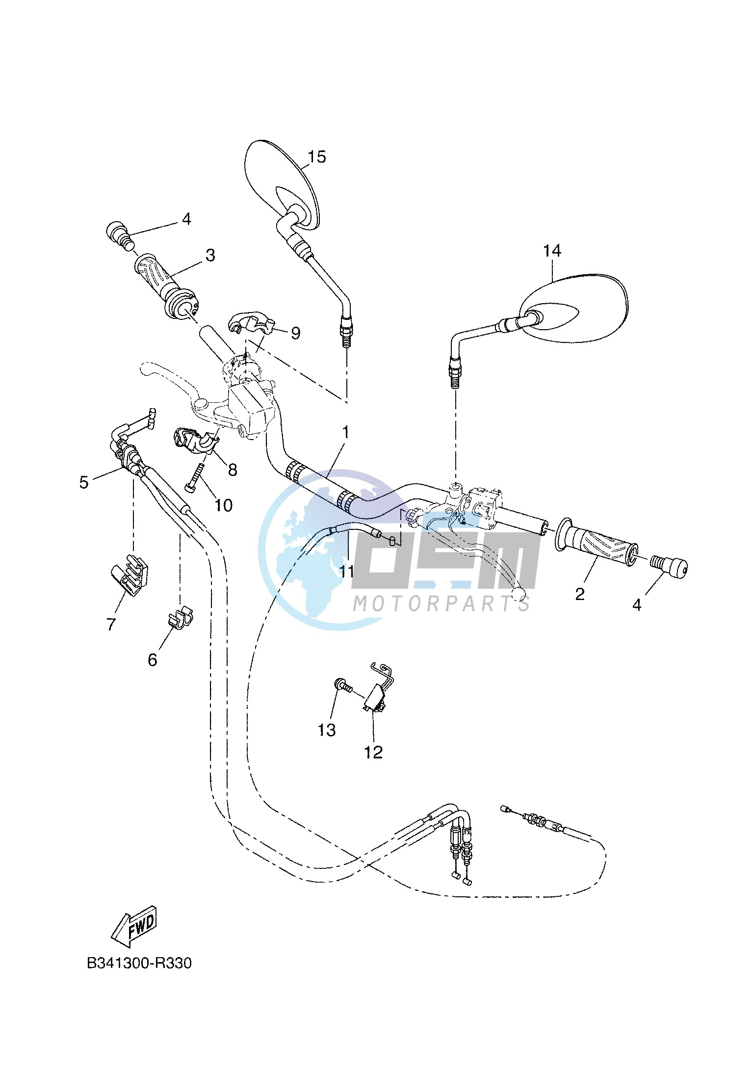 STEERING HANDLE & CABLE