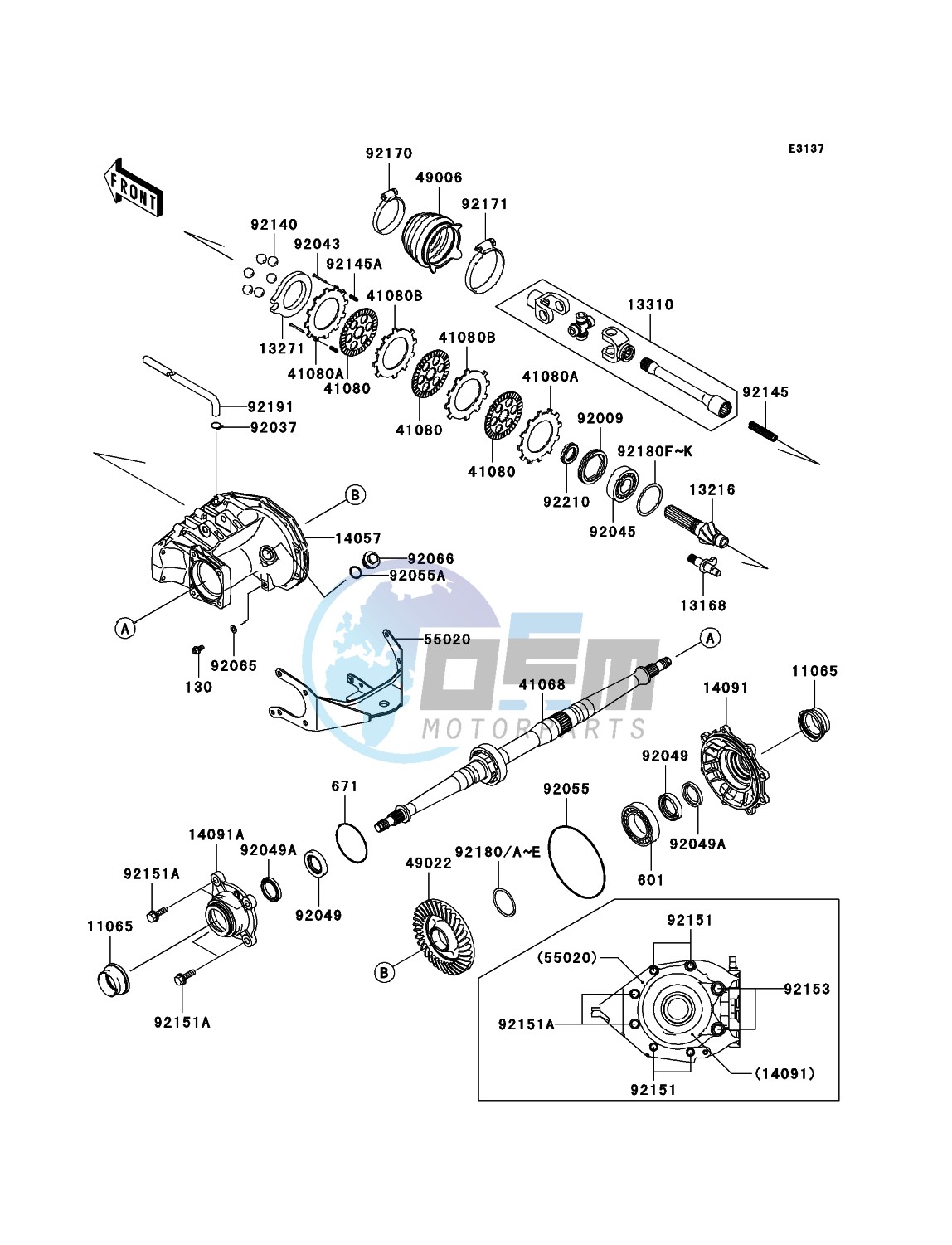 Drive Shaft-Rear