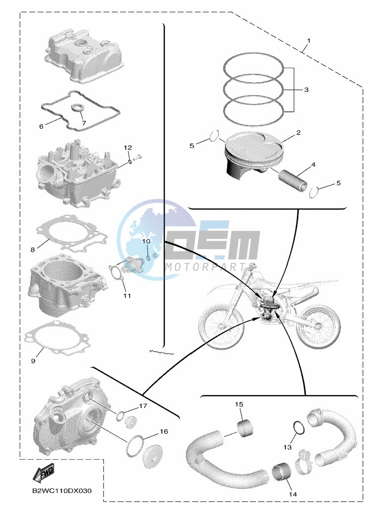 PISTON REBUILT KIT