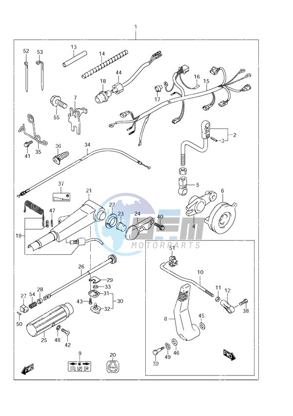 Tiller Handle