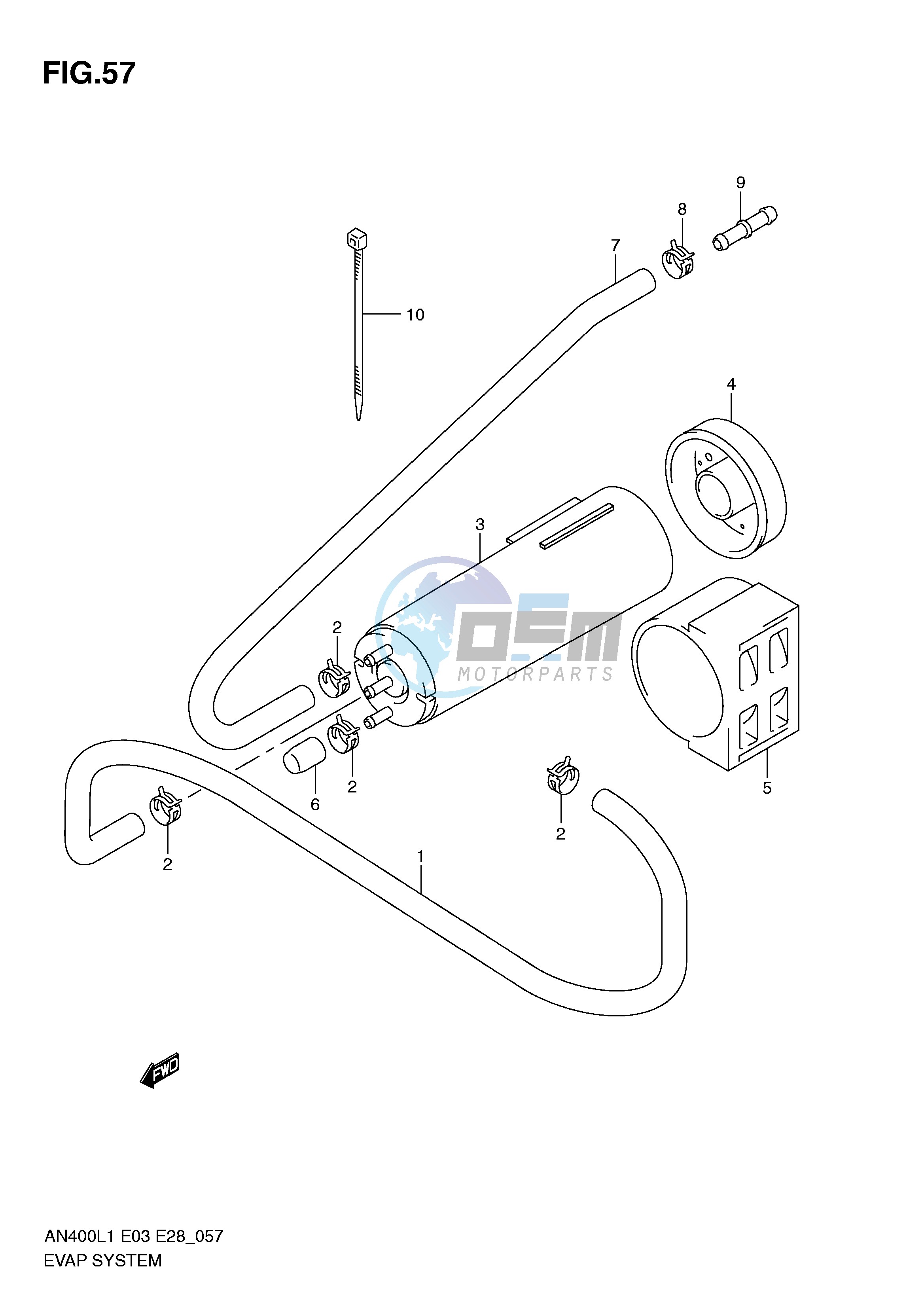 EVAP SYSTEM (AN400L1 E33)