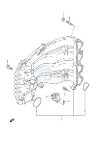 DF 70A drawing Intake Manifold