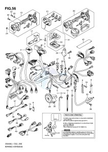 AN400 (E2) Burgman drawing WIRING HARNESS (IMOBI) (AN400AL1 E24)