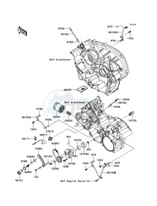 KVF750_4X4_EPS KVF750HCS EU drawing Oil Pump