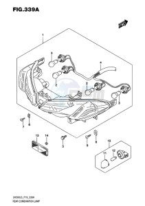 UH200 BURGMAN EU drawing REAR COMBINATION LAMP