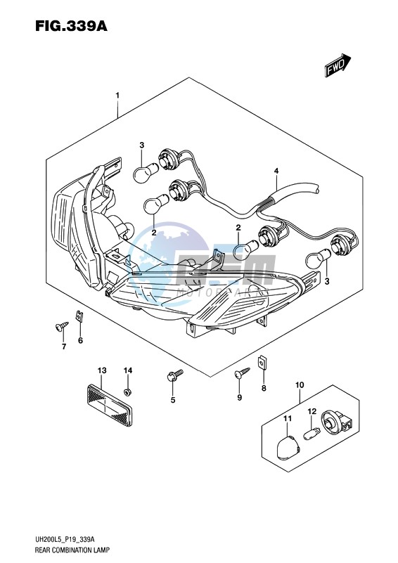 REAR COMBINATION LAMP