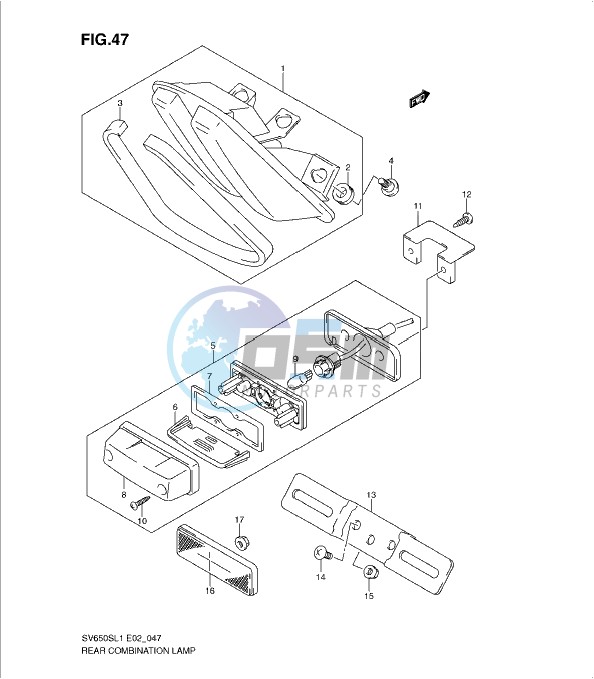 REAR COMBINATION LAMP