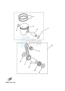 YZ250 (BCR6) drawing OPTIONAL PARTS 1