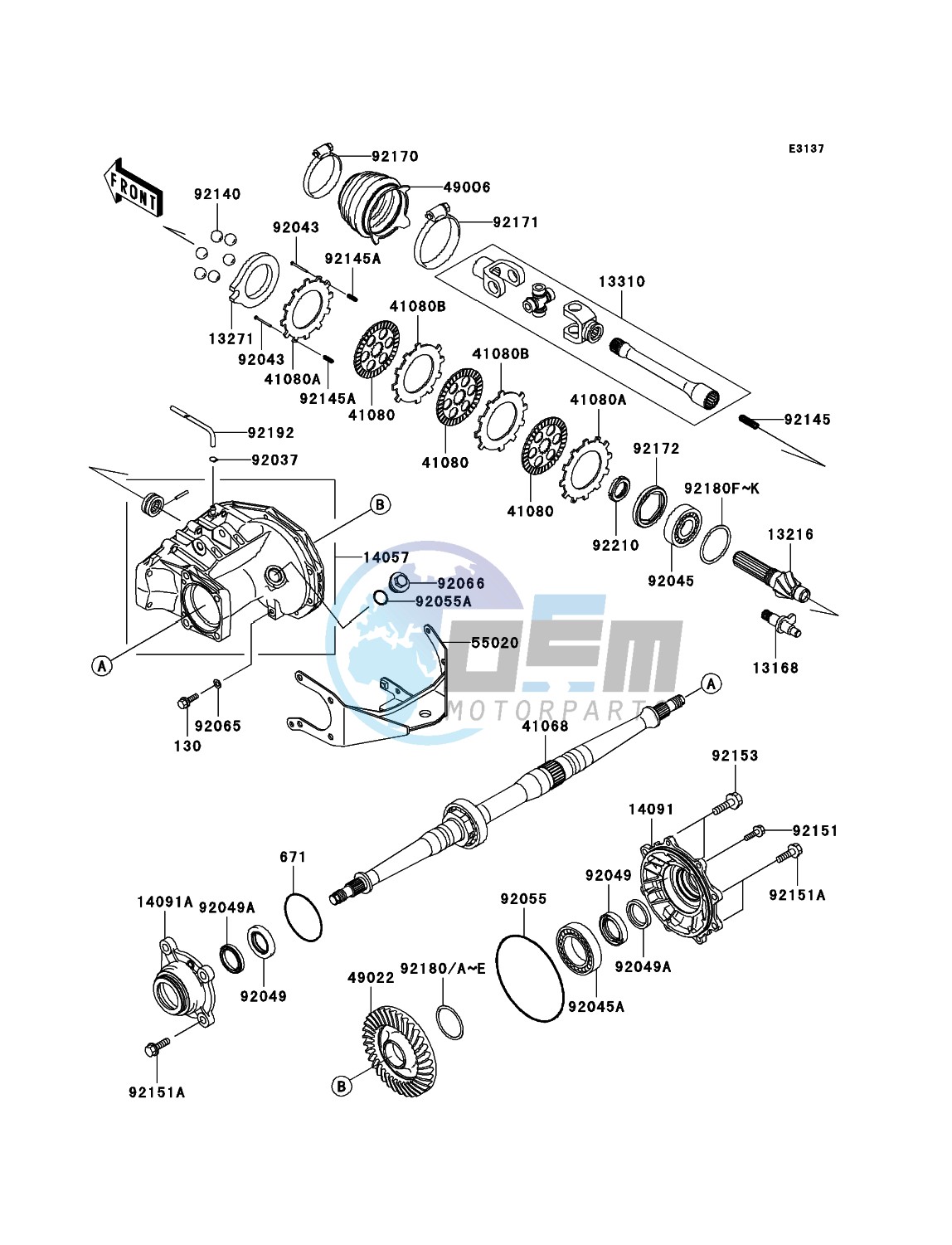 Drive Shaft-Rear