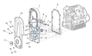 Stelvio 1200 8V STD - NTX drawing Crank-case II