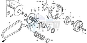 SH150R 125 drawing DRIVEN FACE