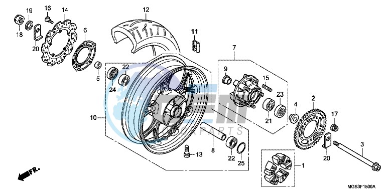 REAR WHEEL