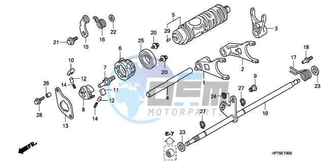 GEARSHIFT FORK