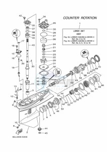 FL115BETX drawing PROPELLER-HOUSING-AND-TRANSMISSION-3