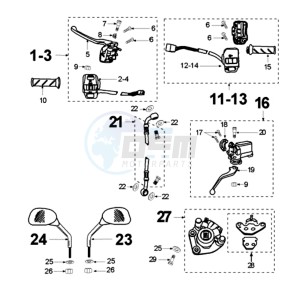 VIVA 2 D A drawing BRAKE SYSTEM HENG TONG DOMINO