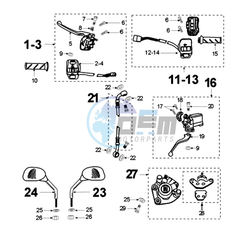 BRAKE SYSTEM HENG TONG DOMINO