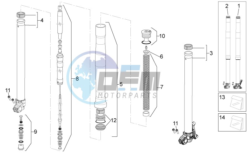 Front fork II