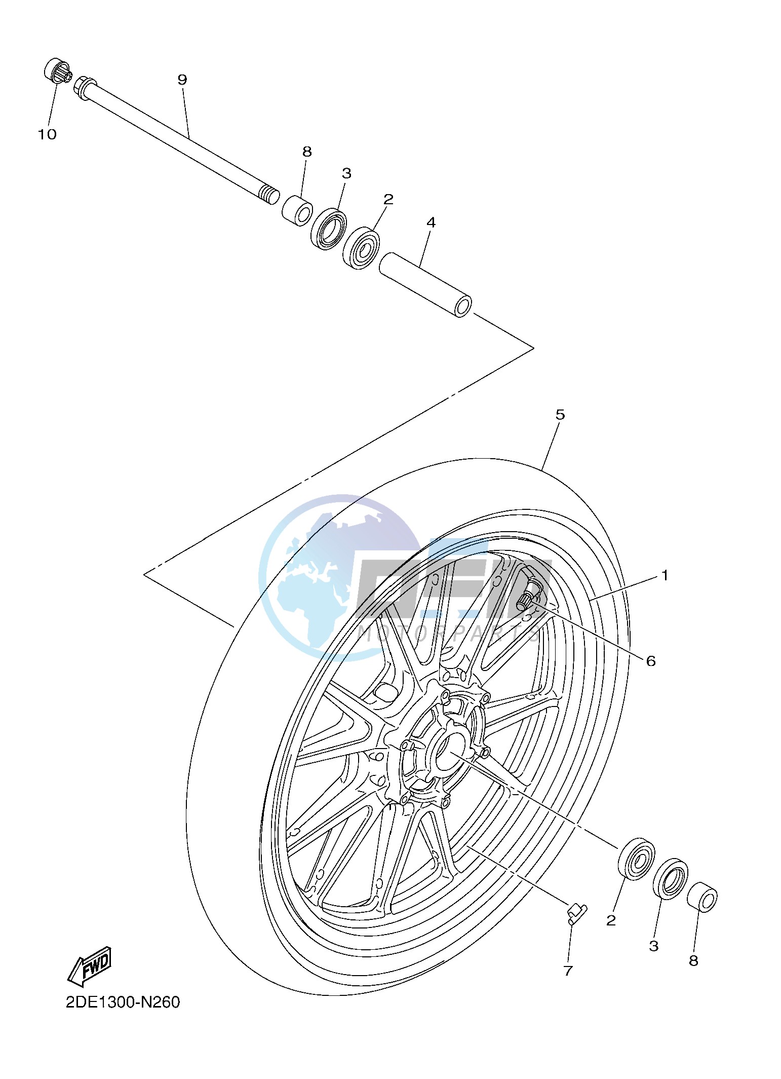 FRONT WHEEL