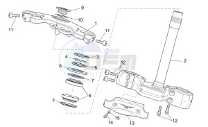 Breva V IE 850 drawing Steering