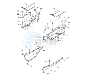 XP T-MAX BLACK MAX-NIGHT MAX 500 drawing FLOOR PANEL