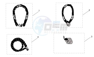 Mojito Retro 50 2t (eng. aprilia) drawing Acc. - Mechanics anti-theft