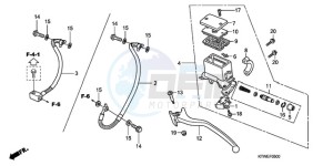 SH300AR9 F / ABS CMF SPC drawing RR. BRAKE MASTER CYLINDER