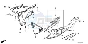 NSA700A9 KO / MME drawing LOWER COWL