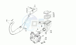 Europa 50 drawing Exhaust unit