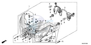 FES125C drawing HEADLIGHT