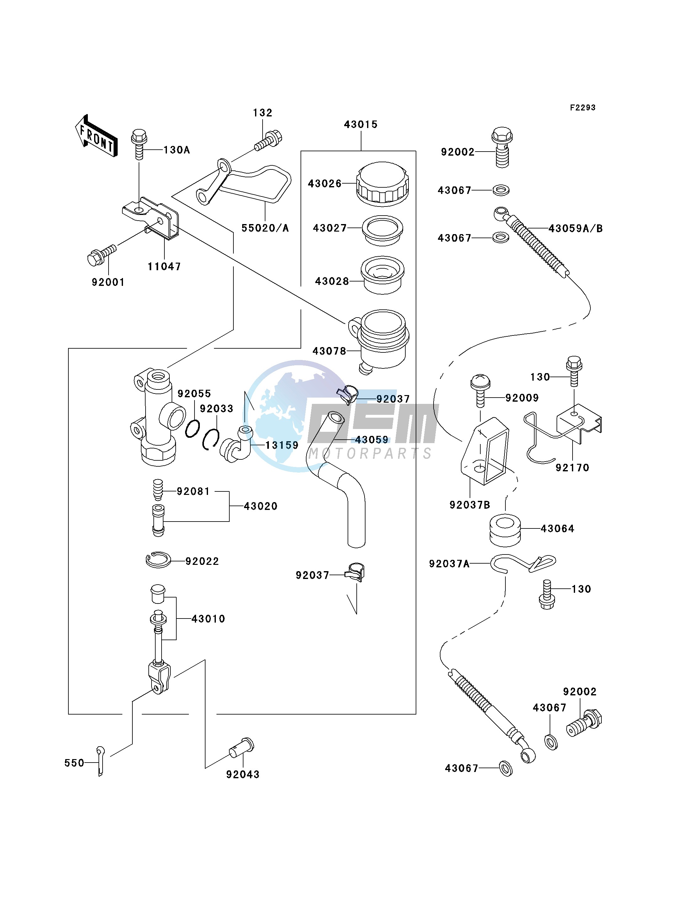 REAR MASTER CYLINDER