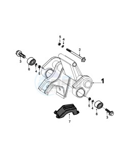 FIGHT 4 50 4T PURE drawing ENGINEMOUNT