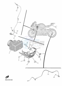 YZF600 YZF-R6 (BN6K) drawing ELECTRICAL 3