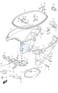 DF 25A drawing Side Cover Remote Control