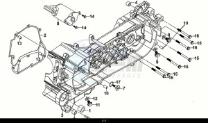 FIDDLE IV 125 LC ABS (XG12WW-EU) (M0) drawing L. CRANK CASE