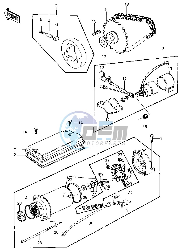 STARTER MOTOR_STARTER CLUTCH -- 80 D1- -