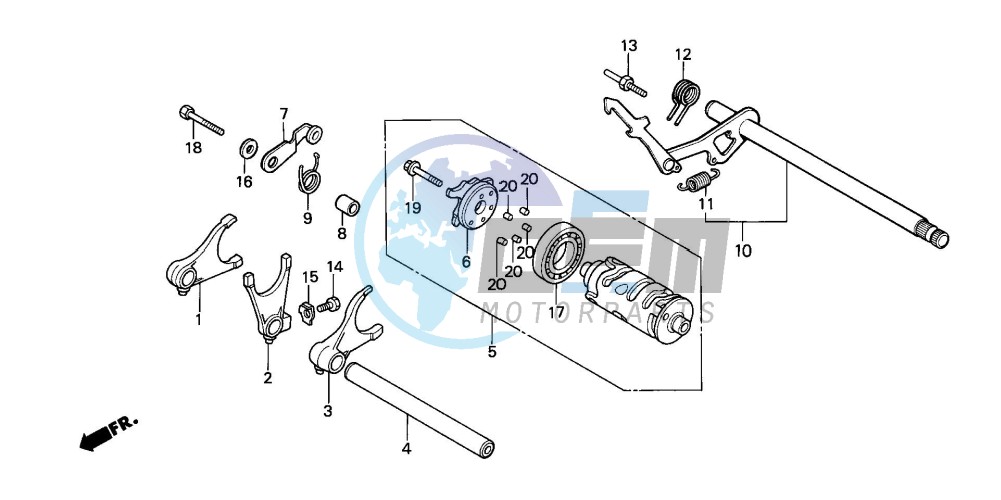 GEARSHIFT DRUM