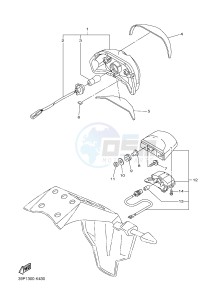 FZ8-NA FZ8 (NAKED, ABS) 800 FZ8-N ABS (59P8) drawing TAILLIGHT