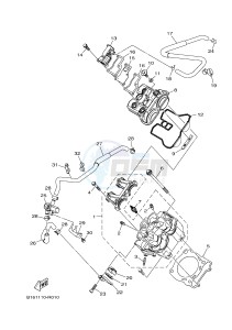 YFM700FWAD YFM70GPSH GRIZZLY 700 EPS SPECIAL EDITION (B1A4) drawing CYLINDER HEAD