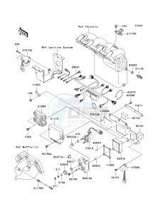 JT 1200 B [STX-12F] (B1-B3) [STX-12F] drawing FUEL INJECTION-- JT1200-B2- -