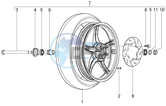 Front wheel