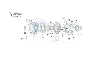 Tuono 1000 drawing Clutch II