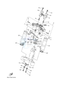 MT07A MT-07 ABS 700 (BU23) drawing STEERING