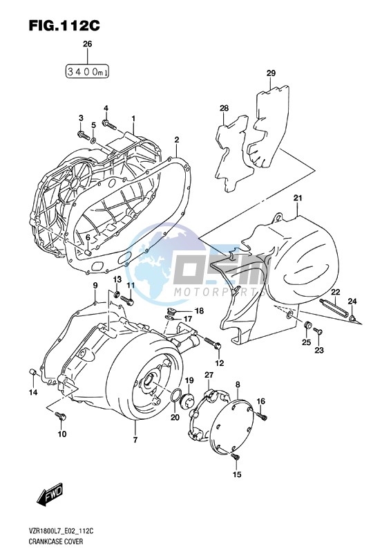 CRANKCASE COVER