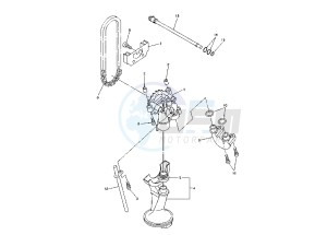 FZ6 600 drawing OIL PUMP