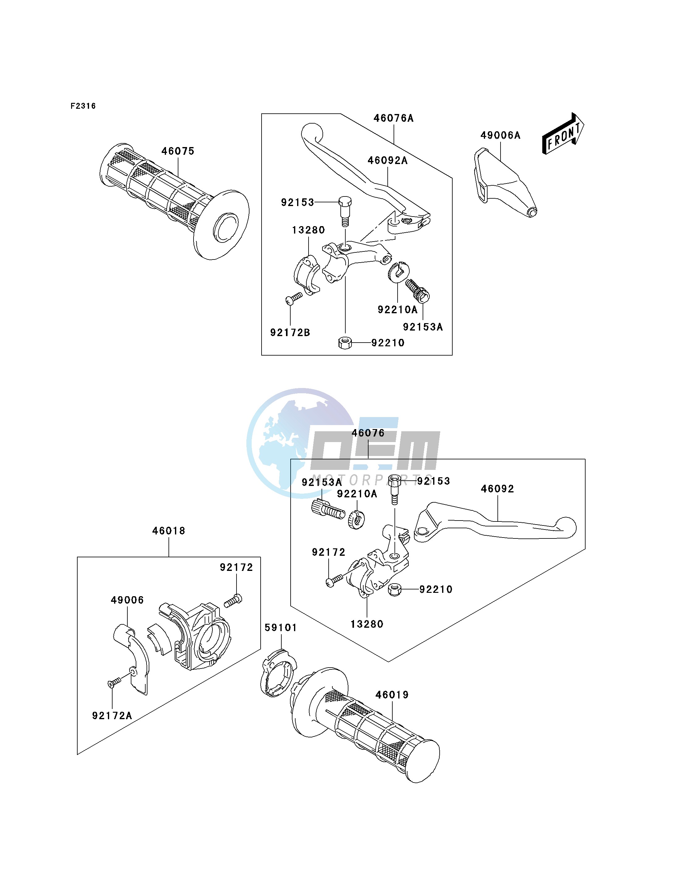 HANDLE LEVER