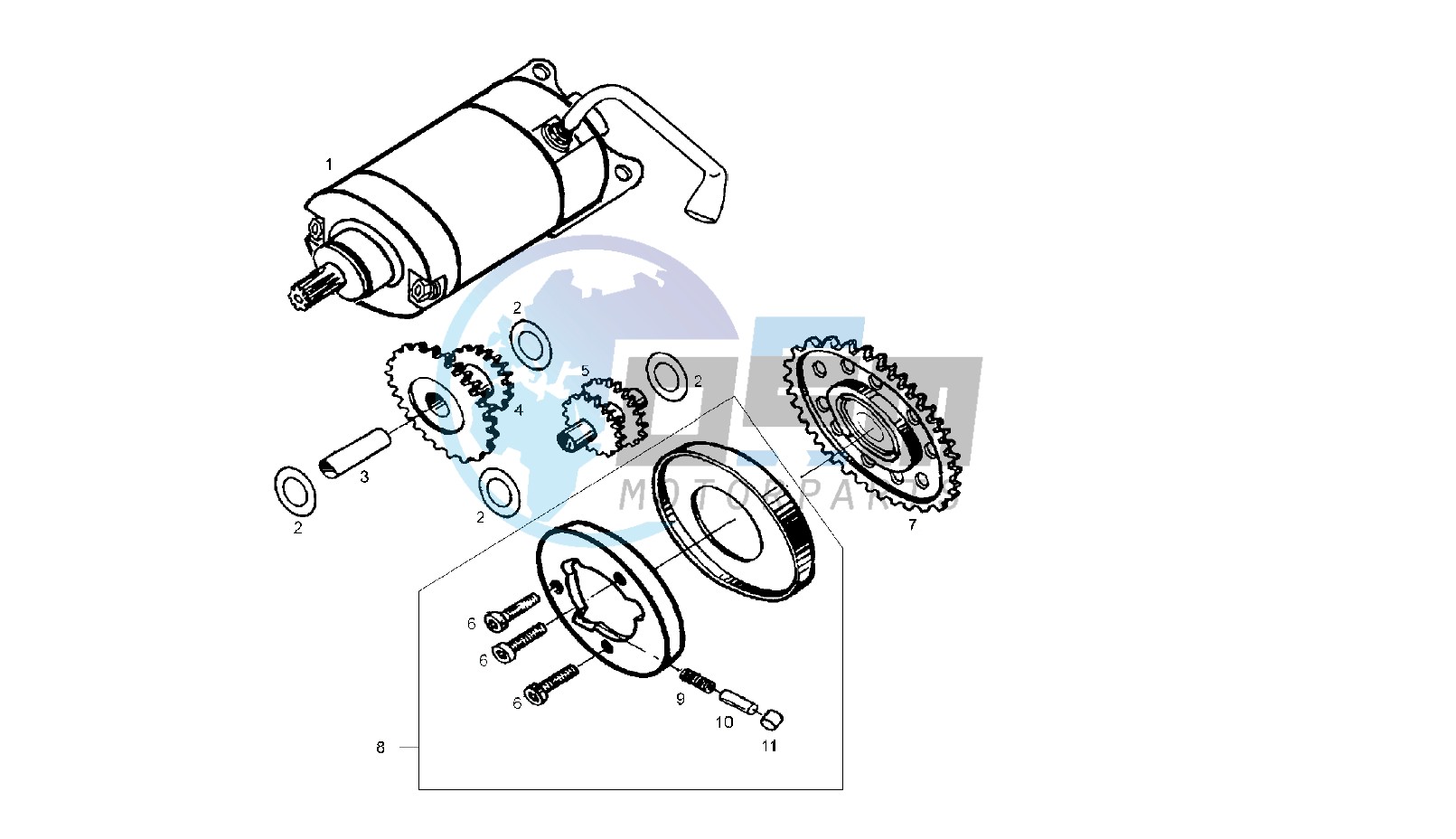 STARTING MOTOR